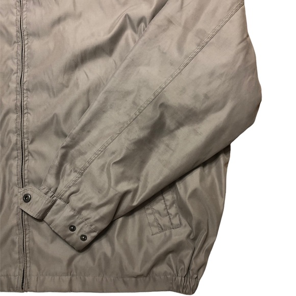 WEATHERPROOF Tan Microfiber Golf Jacket Windbreaker Big & Tall Size XXL - Picture 6 of 9